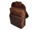 Mens Genuine Crazy Horse leather Travel Bag Rucksack Vintage Shoulder Backpack